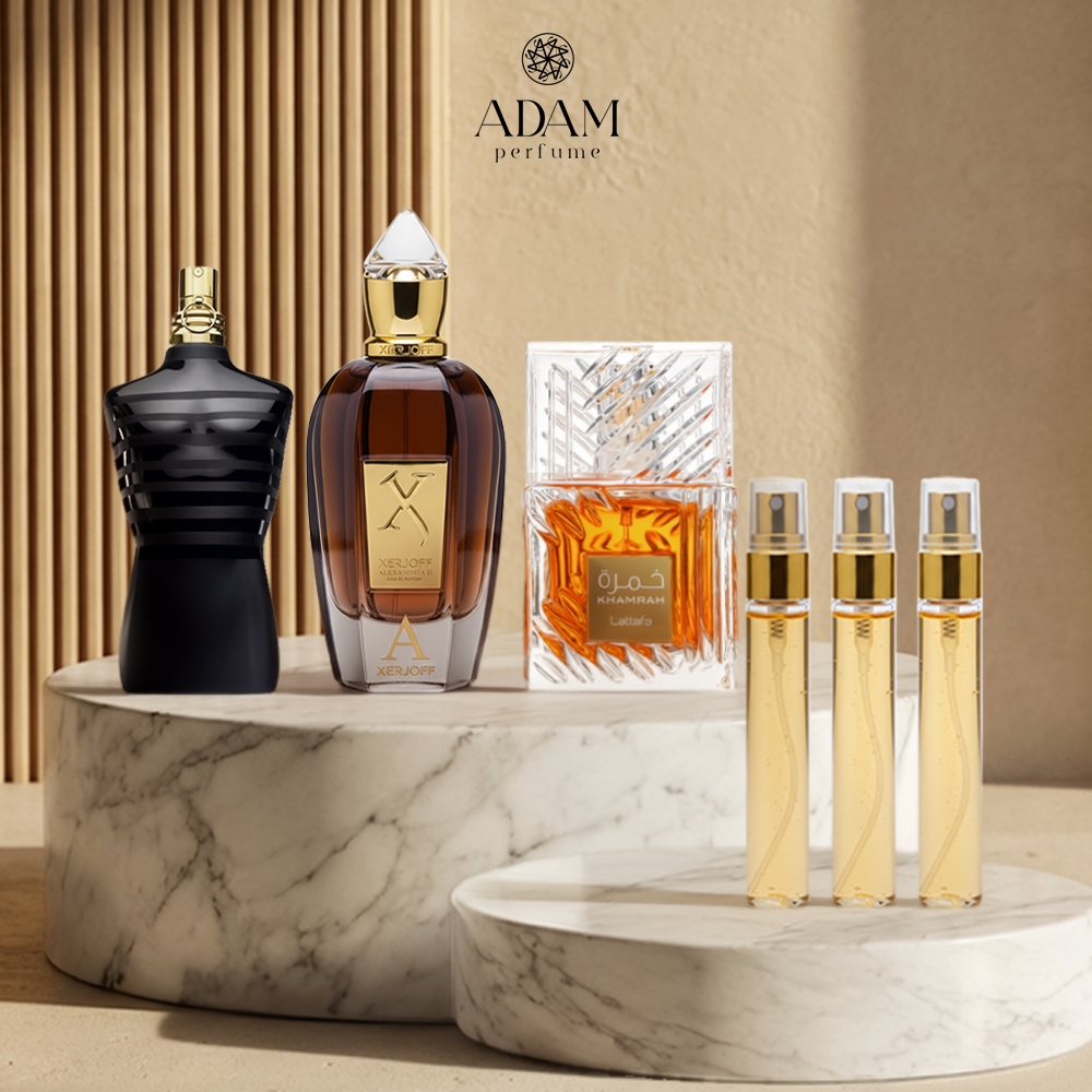 Xerjoff Alexandria 100ml +khamra 100ml + Jean Paul Gaultier 100ml