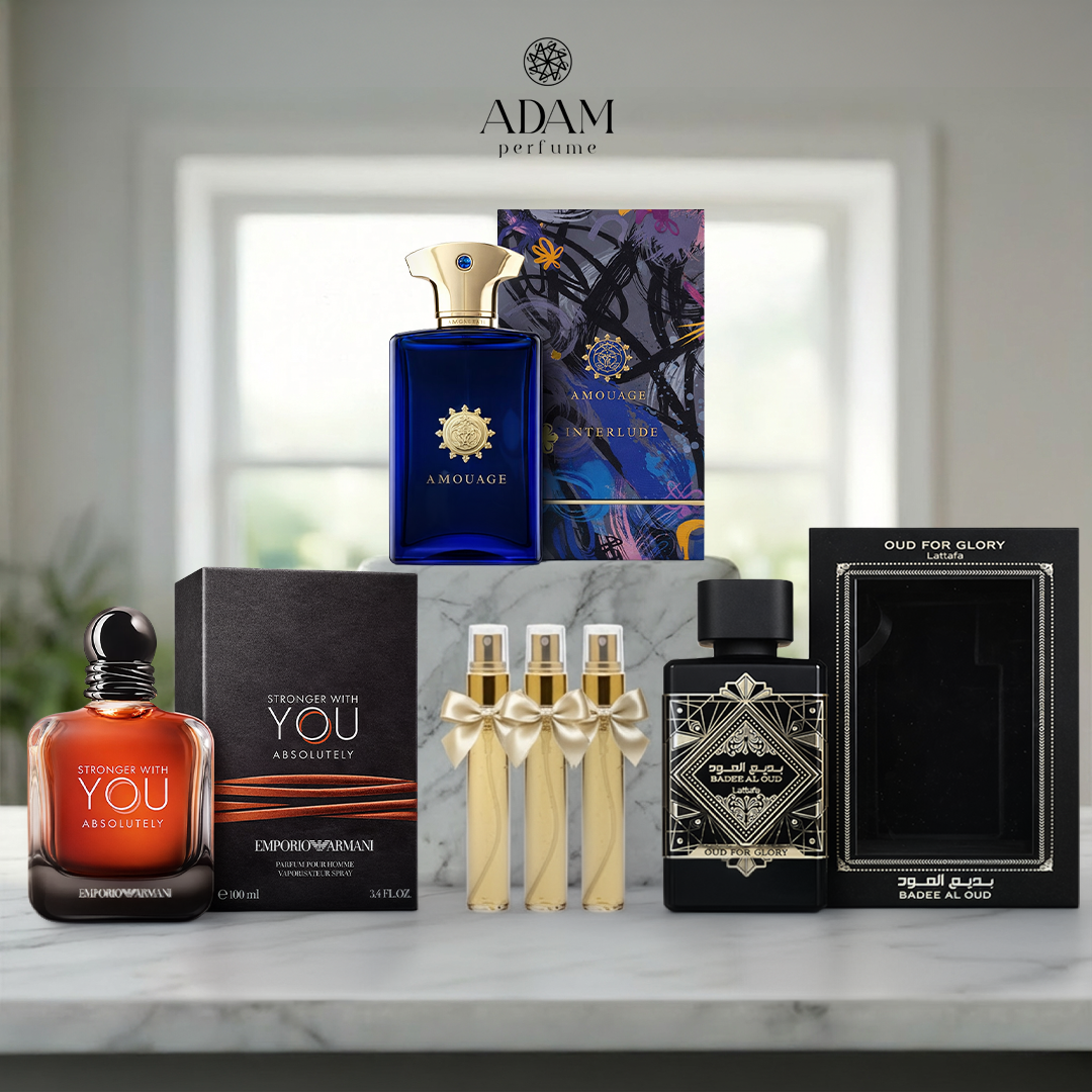 Bade’e Al Oud 100 ml + Amouage 100 ml + Strong With You 100 ml