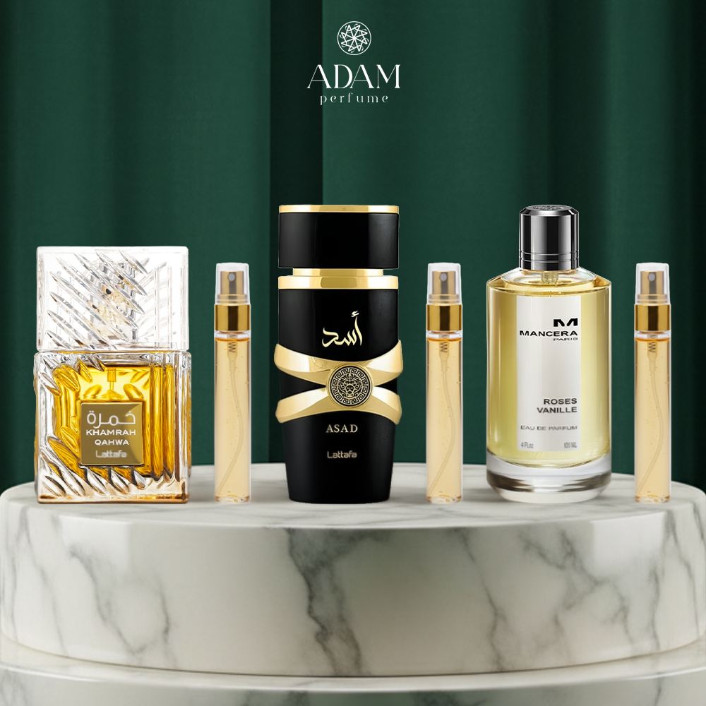 Mancera 100ml + Khamrah 100ml + Asad 100ml
