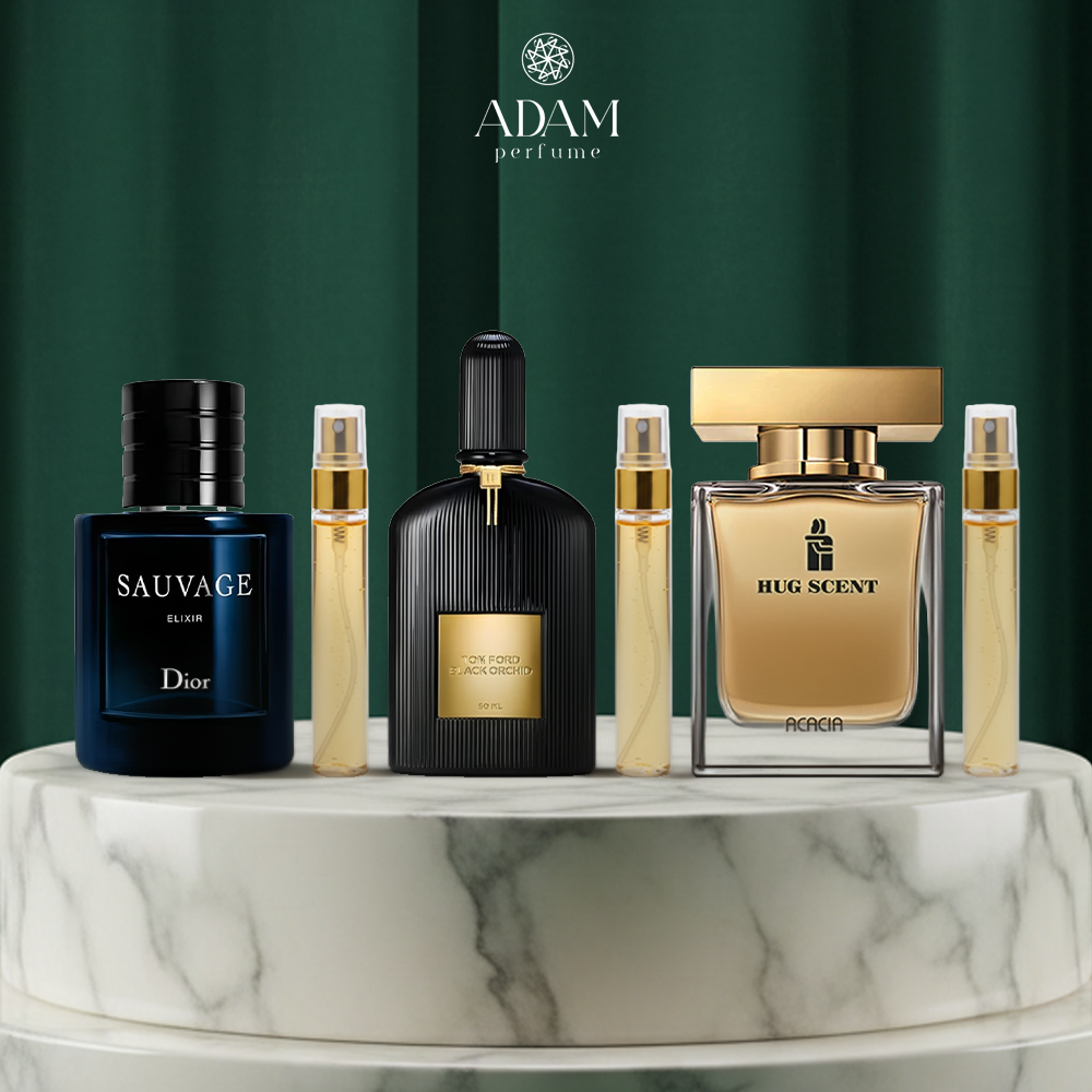 Tom Ford Black Orchid 100ml + Hac Scent 100ml + Sauvage Elixir 100ml