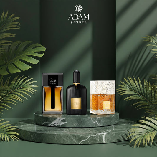 Tom Ford Black Orchid 100ml + Dior Intense 100ml + Khamrah 100ml