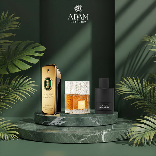 One Million Oud 100ml + Khamrah 100ml + Tom Ford Leather 100ml