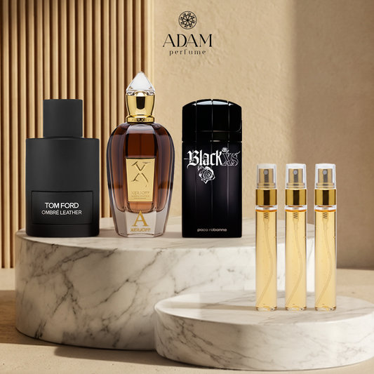 Xerjoff Alexandria 100ml + Black XS 100ml + Tom Ford Ombre 100ml