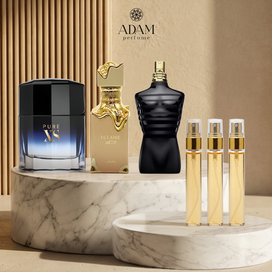 ECLAIRE 100ml + Jean Paul Black 100ml + Pure XS 100ml