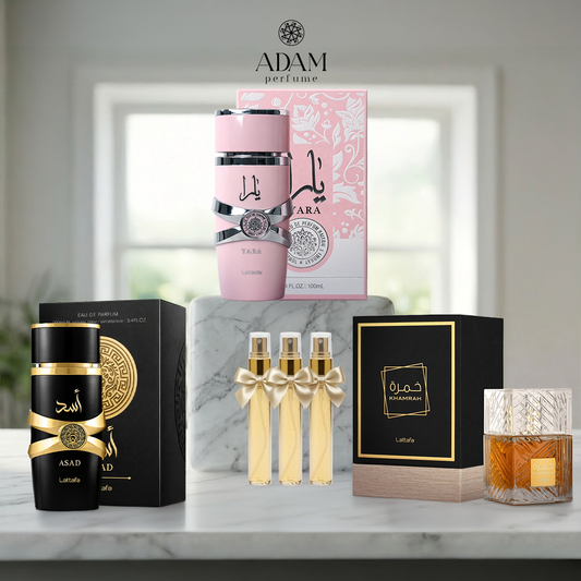 Khamrah 100 ml + Yara Candy 100 ml + Asad 100 ml