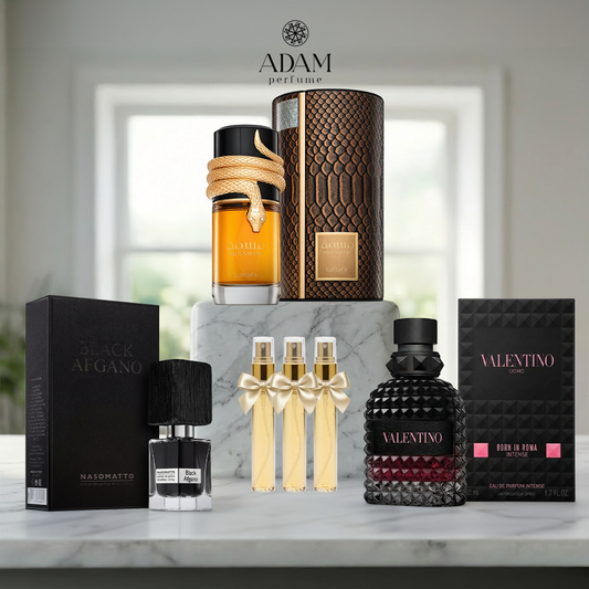 Valentino 100 ml + Black Afgano 100 ml + Masmoum 100 ml