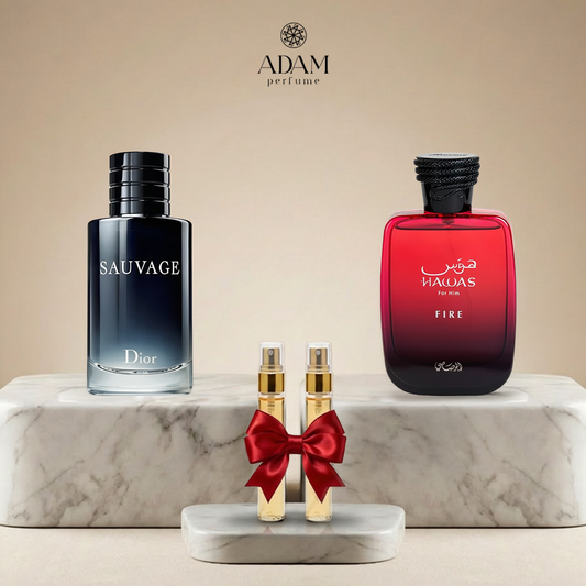 Sauvage 100 ml + Hoss Red 100 ml