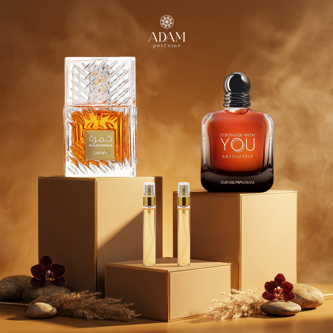 Strong with you 100ml + Khamrah 100ml