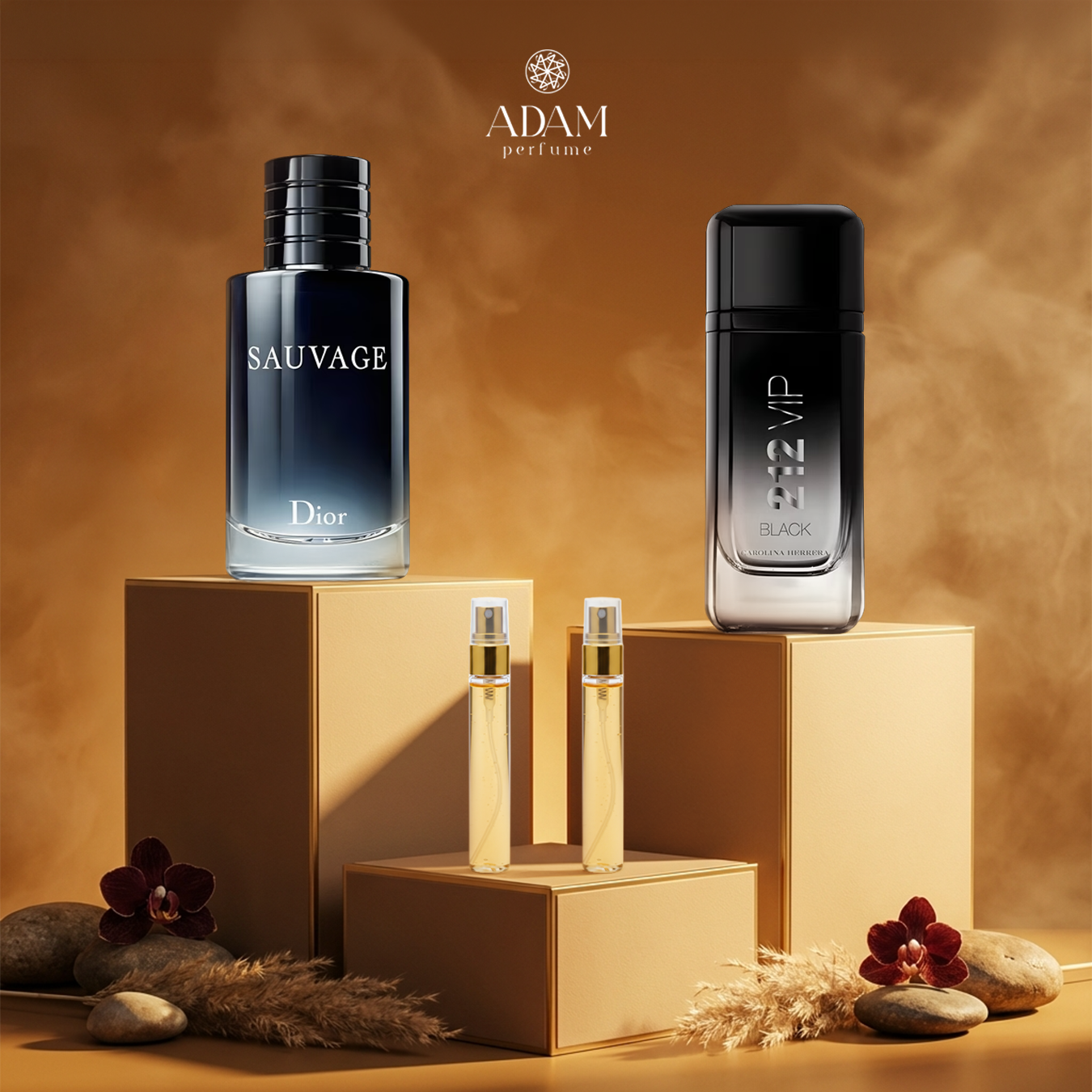 Black Vibe 100ml + Sauvage 100ml