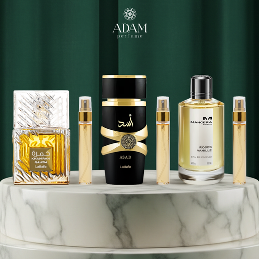 Mancera 100ml + Khamrah 100ml + Asad 100ml